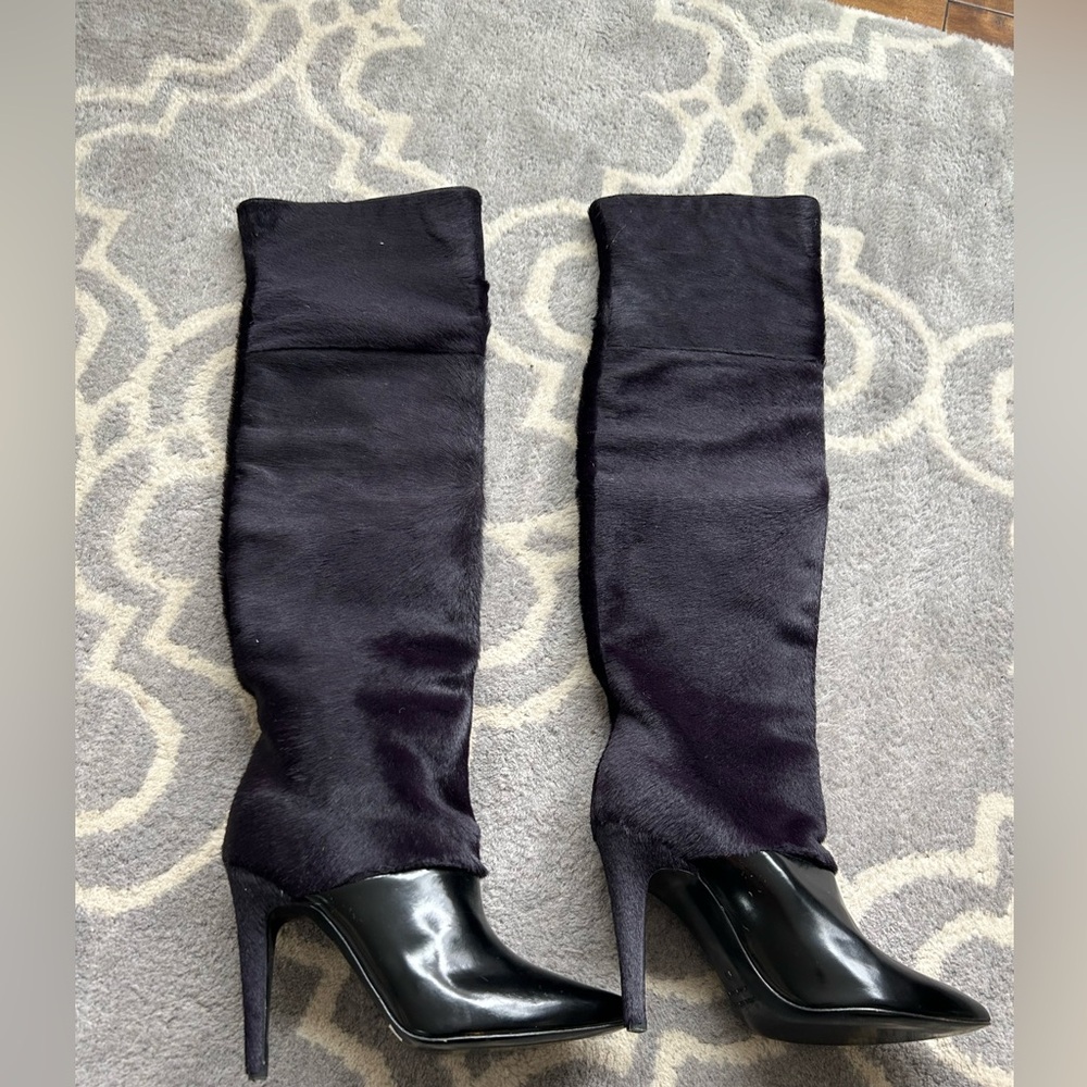 Pierre Hardy Black Heeled Boots